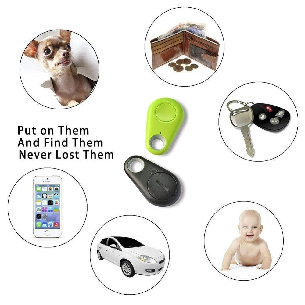 Blue tooth 4.0/ble 5 Key Finder Tracker Anti lost alarm For Wallet Pets CarsSmart Tracker Tags