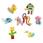 BMAG Amazing Stacking STEM Preschool Engineering Construction Cubes Building Blocks Toys Kids Educational Novelty Toys