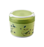 BPA Free New style Custom Children Plastic Thermos Baby Jar Lunch Box Food Jar Vacuum Insulated Food Container