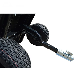 BTC005   Multi Use Pull Behind ATV Utility Trailer Yard Garden Cart Tractor ATV Pulled Wagon Trailer