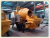 Buy one get one free March sales Promotion 30 cubic meter per hour diesel concrete pumping machine and concrete mixer