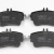 Import BYD S6  Brake pads Metal-less all-ceramic Disc brake pads D1887/D1886/D1726/D2192/D2148 from China