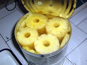 Canned Pineapple Slices Green Agriculture products