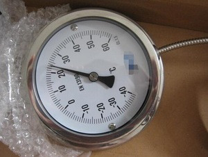 capillary tube vapor tension industrial pressure thermometer flange temperature instruments