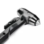 Car Safety Hammer Emergency Escape Tool Car Seatbelt Cutter Class Window Punch Breaker with Long Handle Carbon Steel