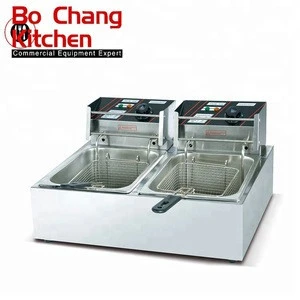 CE certified 6L multi-function commercial electrical mini deep fryer