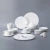 Import Ceramics dinnerware hotel factory good price new arrival durable dishwasher safe restaurant white porcelain sauce boat from China