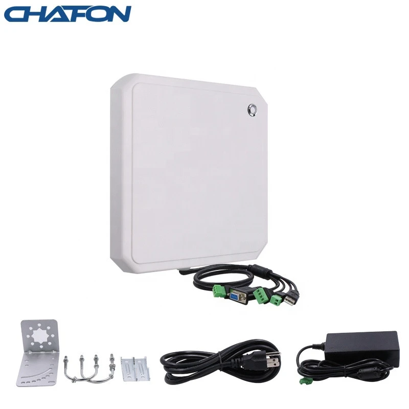 CHAFON parking system RS232/USB/WG/Relay interface 10m long range rfid card reader work under linus OS