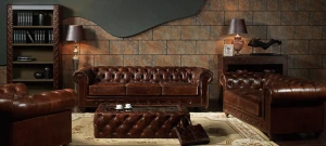 Cheap Factory Direct Sale Home Furniture Sofa Set Living Room Corner Sofa Modern American PU Leather Sofas