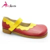 Cheap platform shoes colorful PU sole dance shoes women clown performance shoes