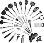 Cheap Price 40-Piece Stainless Steel Cooking Utensils Tools Non-Stick Kitchen Utensils set