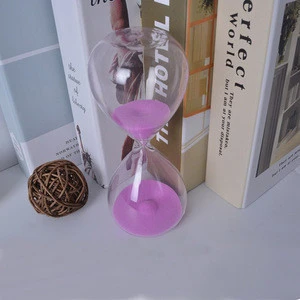Cheap Promotion Home Decoration Unique Hourglass Clear Sand Timer hourglass