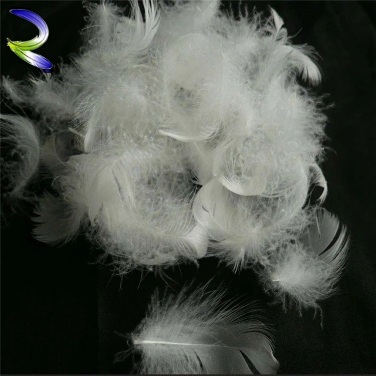 Cheap washed white duck/goose feather wholesale hotel personalized pillow filling material alternative feather