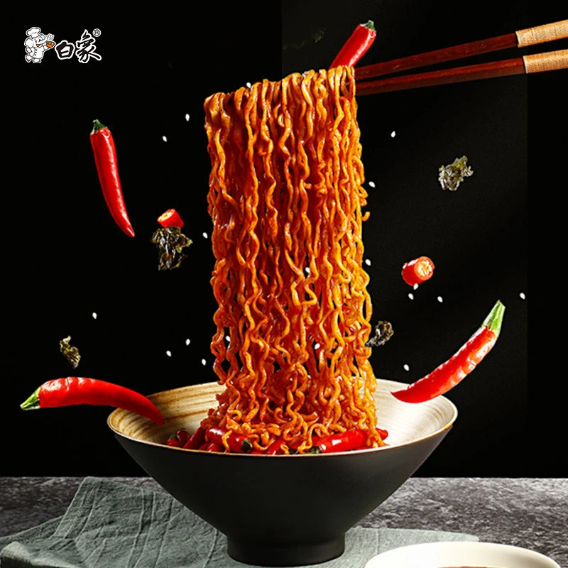 Chicken Flavour Fried Instant Ramen noodles Healthy Bag King OEM Cup Sunlight KOSHER Style korean instant noodles
