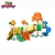 Import Children happy playground, amusement plastic slide playhouse from China