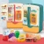 Import Children Pretend Play Toys Simulation Double Refrigerator Spray Refrigerator Educational Mini Kitchen sets Toys Role Playing Toy from China