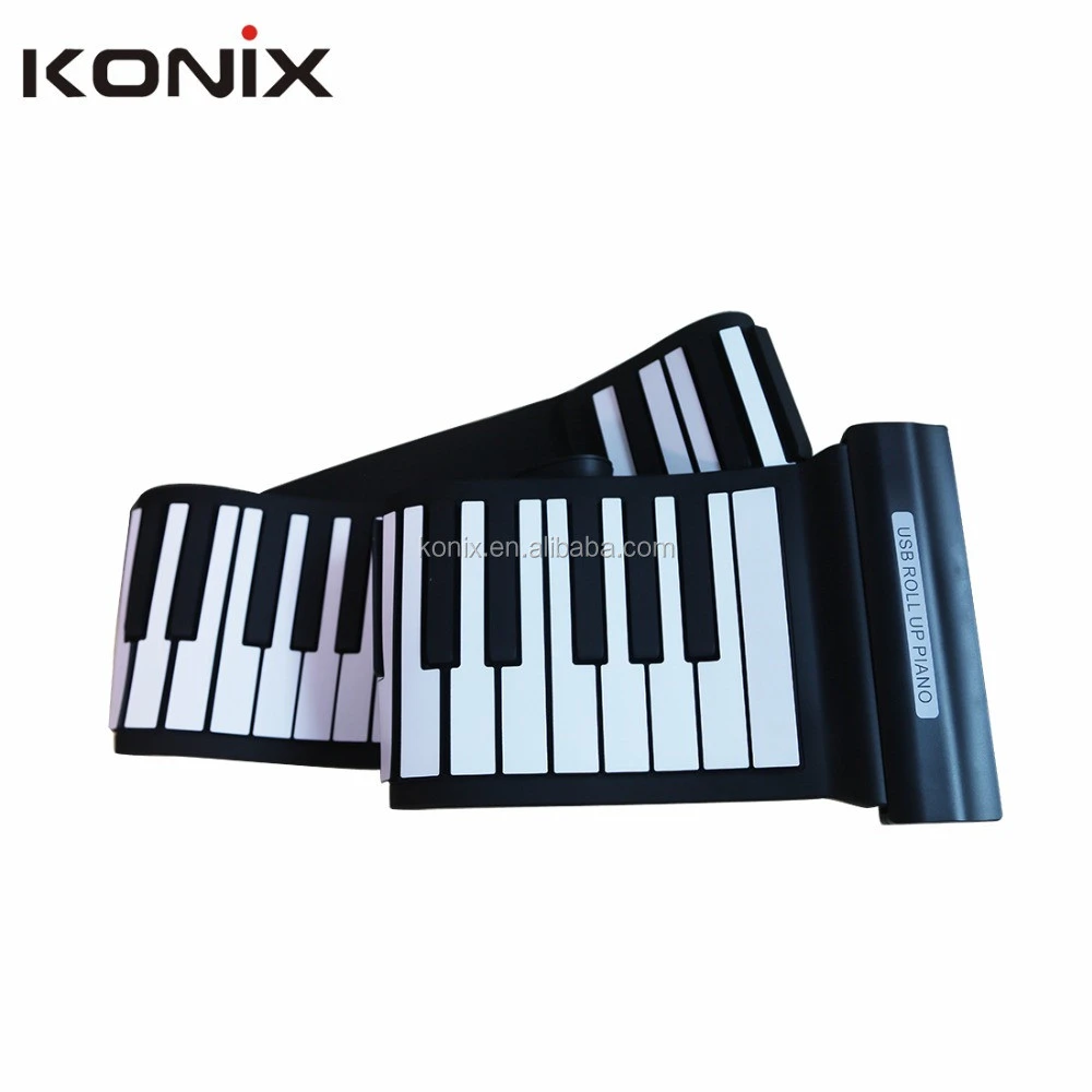 Childrens Day Promotion gift portable piano 88 keys Roll Up Piano usb Toys electronic Piano Keyboard