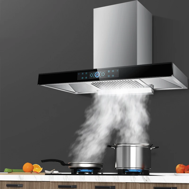 China Cooking Appliances Touch screen 90cm Range Hood 900mm kitchen Hood