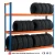 China factory Tire rack/shelves Type and Medium Duty Scale car tire racking