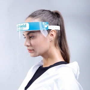 China manufacture visor medical Personal Protective Equipment Splash proof protective face shield transparent bulk stock