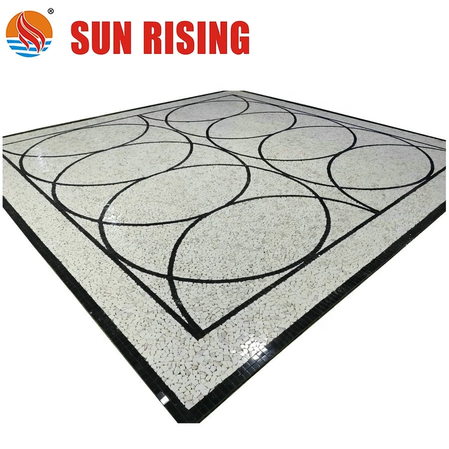 China Marble Stone Mosaic For Flooring Pattern Price