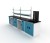 Import China Steel Dental Lab Bench With Reagent Shelf from China