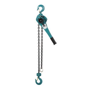 Chinese supplier ratchet lift pullercome along and hoist puller reliable manual hand lever chain lifting blocks