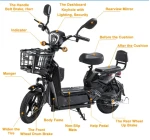 Chinese Wholesale Electric Dirt Bike Hot Sale Factory Sell Adult Popular Design 300w or 500w 48V Electric Bike Scooter
