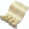 Chisonhair Wholesale Virgin Body Wave Blonde Hair 613 Bundles and closure Brazilian Human virgin Top Hair weave