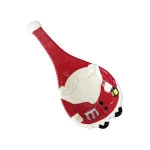 christmas santa claus kitchen spoon rest holder