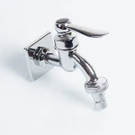 Chrome plated brass bibcock for washing machine