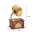 Import Clockwork Vintage Turntable Phonograph Music Box from China