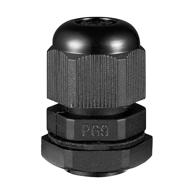 CNBX PG9 Adjustable Locknut Waterproof IP68 Nylon Cable Gland Joint for 4mm-8mm Dia Cable Wire