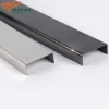 Colored Decorative Slotted Stainless Steel C Channel U Channel