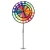 Import Colorful Rainbow Triple Wheel Wind Spinner Windmill Garden Yard Outdoor Decor Kids Toy from China