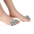 Comfortable pain relief silicone gel toe separator for all size feet