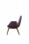 Import Comfortable purple fabric accent arm chair living room furniture from China
