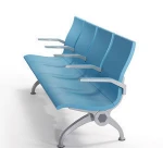 comfy durable PU foam link waiting chair