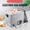 Commercial 60 egg boiler electric cooker machine steamer with timer