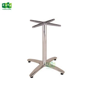 Commercial furniture metal outdoor cafe table legs for marble top (E9014)