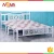 Import Commercial furniture used new design fancy single size high end cheap price metal folding bed with sponge from China