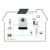 Import Complete Solar Energy System Home 5KW 3KW Off Grid Hybrid Solar Panel Power PV System 1KW 2KW 4KW from China