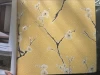 Composite PVC wallpaper for office decoration, PVC foaming wall paper for projects