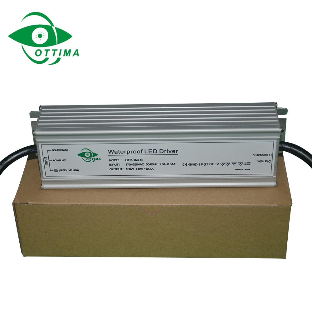 Constant Voltage waterproof LED power Supply 150W LED Driver