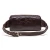 Import CONTACTS Genuine Leather Waist Bags China Supplier Vintage Crossbody Messenger Pack Mens Waist Bag from China