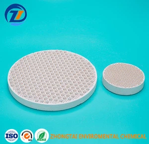 cordierite infrared honeycomb ceramic plate for grill