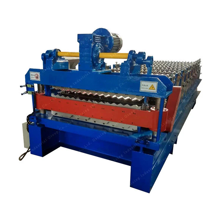 corrugated iron sheet roofing tile making roll forming machine