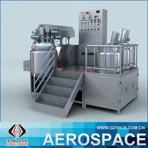 Cosmetic Production Equipment with High Shear Homogenizer Mixer