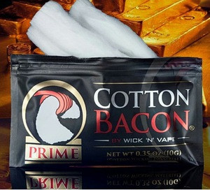 Cotton Bacon Prime made for Squonks and tanks 30% more absorbent than Cotton Bacon V2