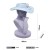 Import Creative Light Luxury Character Sculpture Decoration Resin Crafts Hat Girl Head Figurines Vase from China